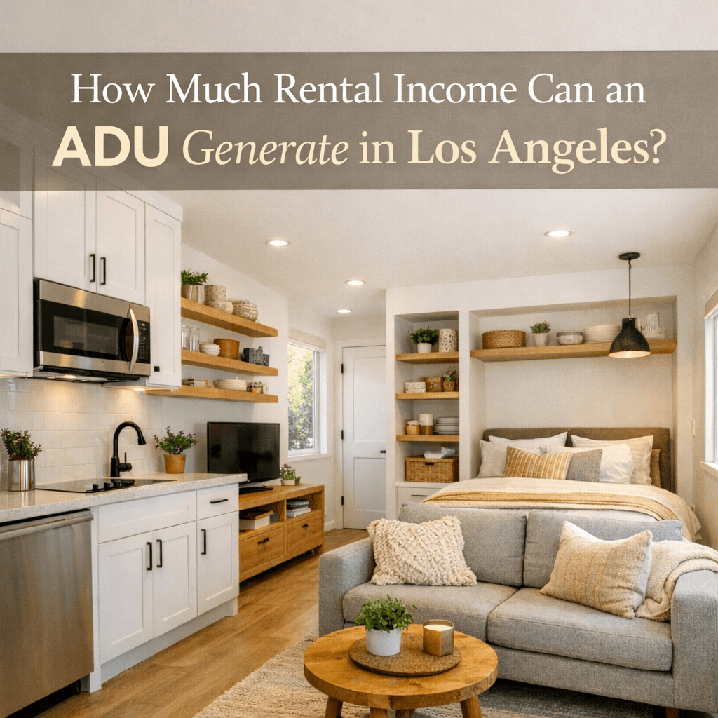ADU Rental Income Los Angeles